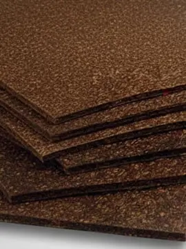 Cork Nitrile Sheets for thermal and acoustic insulation in industrial applications
