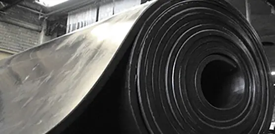 Armorite or Skirting rubber rolls for mining and heavy industry