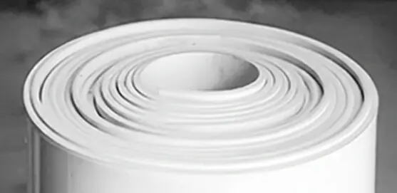 White sanitary nitrile rubber in rolls and sheets, food grade